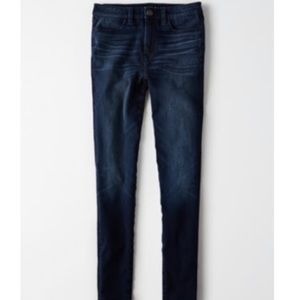 AE THE DREAM JEAN SUPER HIGH-WAISTED JEGGING SHORT